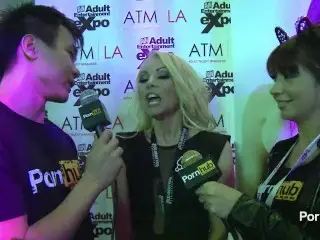 PornhubTV Aaliyah Love Interview at 2014 AVN Awards