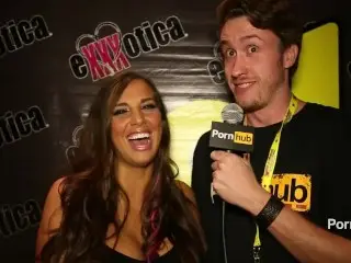 PornhubTV Sydney Leathers Interview at eXXXotica 2014 Atlantic City