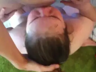 Deepthroat Training and Gaging Throat Fucking