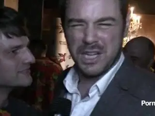 PornhubTV Danny Dyer Interview at SHAFTAs 2012