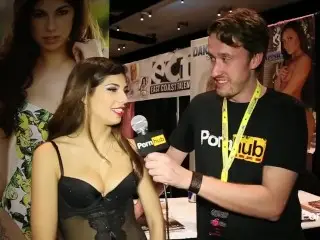 PornhubTV Ava Taylor Interview at eXXXotica 2014 Atlantic City