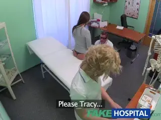 FakeHospital both Doctor and Nurse Give new Patient thorough Sexual Check