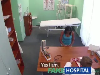 FakeHospital Patient wants Larger Breasts but Gets a Doctors Cock Implant