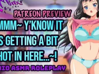 [ Patreon Preview ] ASMR - a Shy Girl becomes Slutty when she Tokes Up! Hentai Anime Audio Roleplay