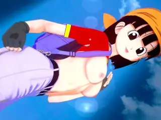 PAN GIVES YOU HER VIRGINITY 🥰 DRAGON BALL HENTAI