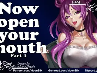 [F4M] Boss makes you her new Pet! [part 1] [part 2 on Patreon/Gumroad]