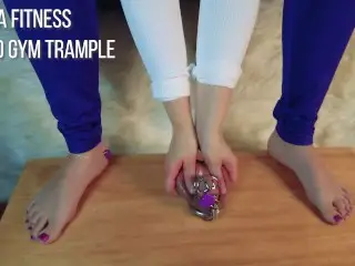 Missed Gym Trample Ballbusting