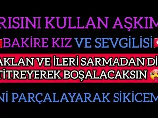 TURKISH ASMR SEX - TURKISH AUDİO - TURKCE KONUSMALI - SEVISME SESLERI