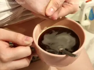 Making you some Coffee with some Fresh Breast Milk