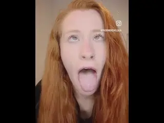 Redhead Emo Teen Teasing Daddy