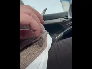 Cigarette & Accidental Squirt on my Break
