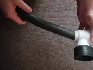 DIY Vacuum Masturbator (blowjob)