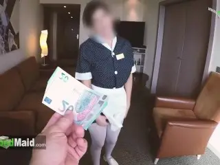 They Offer Money to the Hotel Maid to have Sex with her in Exchange for Money