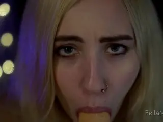 Very Sensual ASMR and Rough Mouth Fuck at the same Time