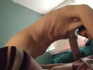 I CUM SO HARD!! I LOVE HIS DICK 😋