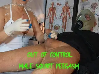 How to Male Squirt from Deep Urethra Bladder Sounding out of Control Peegasm