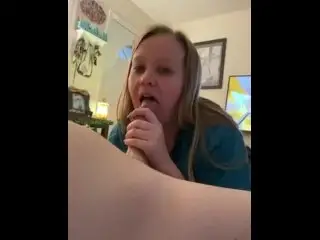 Sucking Daddy’s Dick after a Long Day at Work