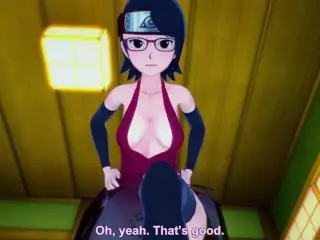 Sarada Uchiha Naruto Boruto Feet Hentai POV