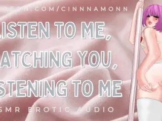 JOI Watching your Tributes | ASMR Erotic Audio | Jerk off Instructions | Dirty Talk and Moaning