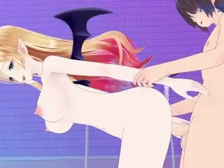 Yuzuki Choco and I have Intense Sex at a Love Hotel. - Hololive VTuber Hentai