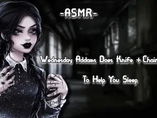 ASMR| [SadisticRP] does Knife+Chain Tingles to help you Rest [Binaural/F4A]