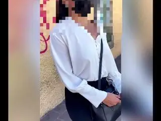 Sex for Money! Hot Mexican MILF on the Street! I Give her Money for Public Oral Sex & Big Tits! VOL1