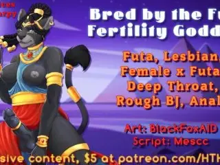 Bred by the Futa Fertility Goddess - Futa on Female Erotic Audio