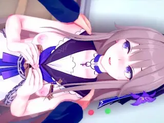 LOVE WITH HERTA AND HER EROTIC BODY 😍 HONKAI STAR RAIL HENTAI