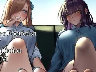 [JOI] these Girls will Teach you to Love Feet~