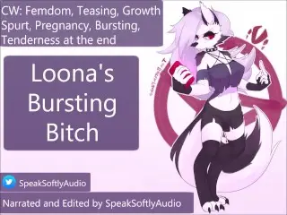 Custom: Loona's Breeder is Bursting with Hellhound Puppies F/A