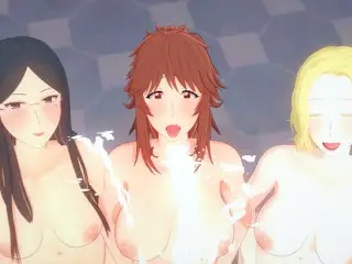 Tomo-chan is a Girl: MILF Foursome!