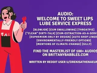 Audio: welcome to Sweet Lips Lube Service Express