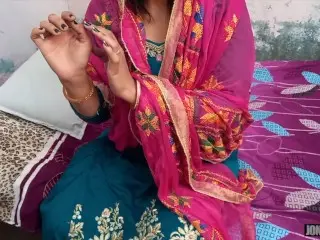 POV Punjabi Bhabhi Fucked by Strange Man, when nobody at Home