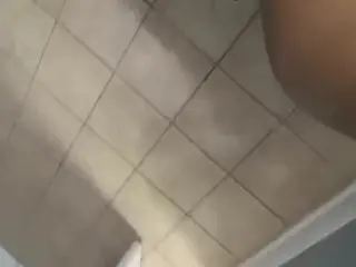 Quickie in the Gym Bathroom