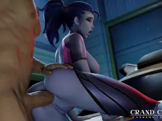 Arrested Widowmaker Fucked in Ass on Police Car [grand Cupido]( Overwatch )