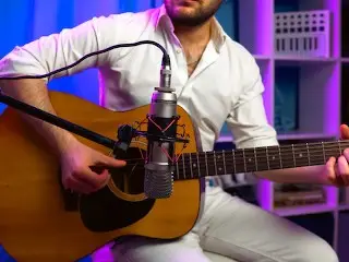 When you try to Show that you can not only Masturbate on Camera ...the Guy Plays on Guitar 4k