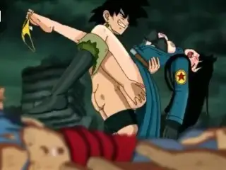 Goku Black Pounds Mai after Defeating Trunks!