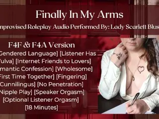 F4F Audio Roleplay - a Romantic Confession from your Internet Friend - Friends to Lovers Improv