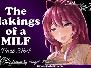 F4M ASMR Mom's Hot Friend x College Student - Helping her have a Baby - Part 3 & 4