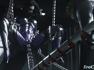 Alita Battle Angel Bound and Fucked by Atomic Heart Machine