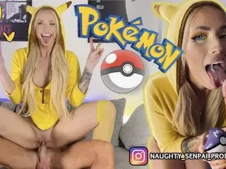 Pikachu Cosplay Girl PMV - Pokémon Ahegao Hentai (Fuck Blowjob Feet Footjob Facial Cumshot UwU Girl)