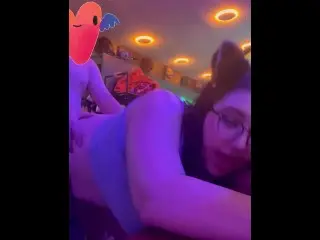 Kitten Gets Railed by Gamer BF