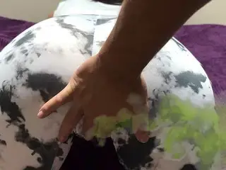 My Husband Touches my Ass while I FARTING