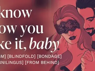 Gentle Dom Boyfriend Blindfolds you and Eats your Pussy [joi for Women] [erotic Audio Stories]