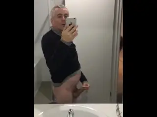 Stroking my Erect Penis until I Climax and Ejaculate