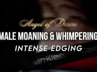 INTENSE EDGING & ORGASM | Male Moaning & Whimpering ASMR