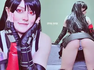 FEMDOM Role-Play: Tifa Lockhart Ruined your Orgasm and let you Cum only if you'll Wedgie yourself