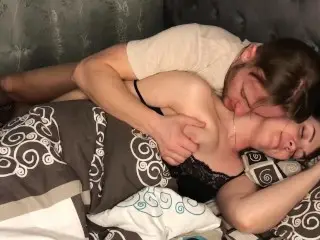 Stepsister Dragged Stepbrother into Bed