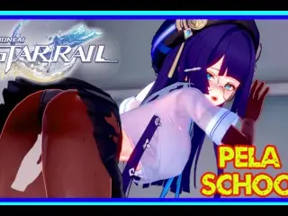 Honkai Star Rail - Pela at School