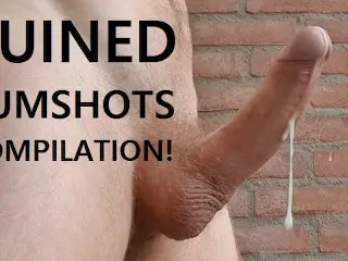 🍆💦💦RUINED CUMSHOTS COMPILATION🍆💦💦 Loud Moaning Ruined Cumshots with Slow Motion Replay!